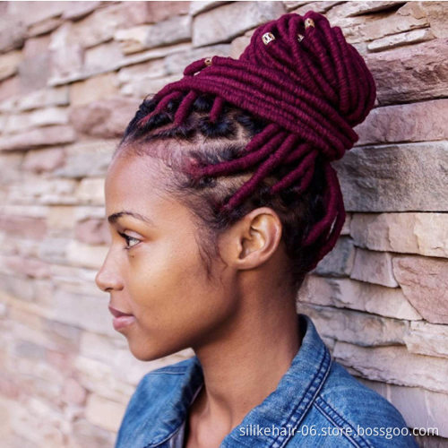 Soft Goddess Locs DreadFaux locs Braiding Hair Straight Faux Locs for Black Women Crochet Hair Braids Synthetic Hair Extensions